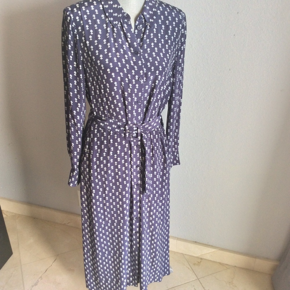Never Worn Midi Dress w/POCKETS!! Washable.